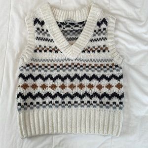 Zara Knit Sweater Vest